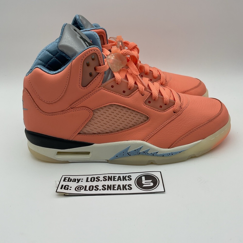 Size 10.5 - Jordan 5 Retro x DJ Khaled Mid We The BestCrimson Bliss (DV4982-641) - Picture 3 of 9